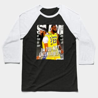 Davis n Lebron - Slam mag Baseball T-Shirt